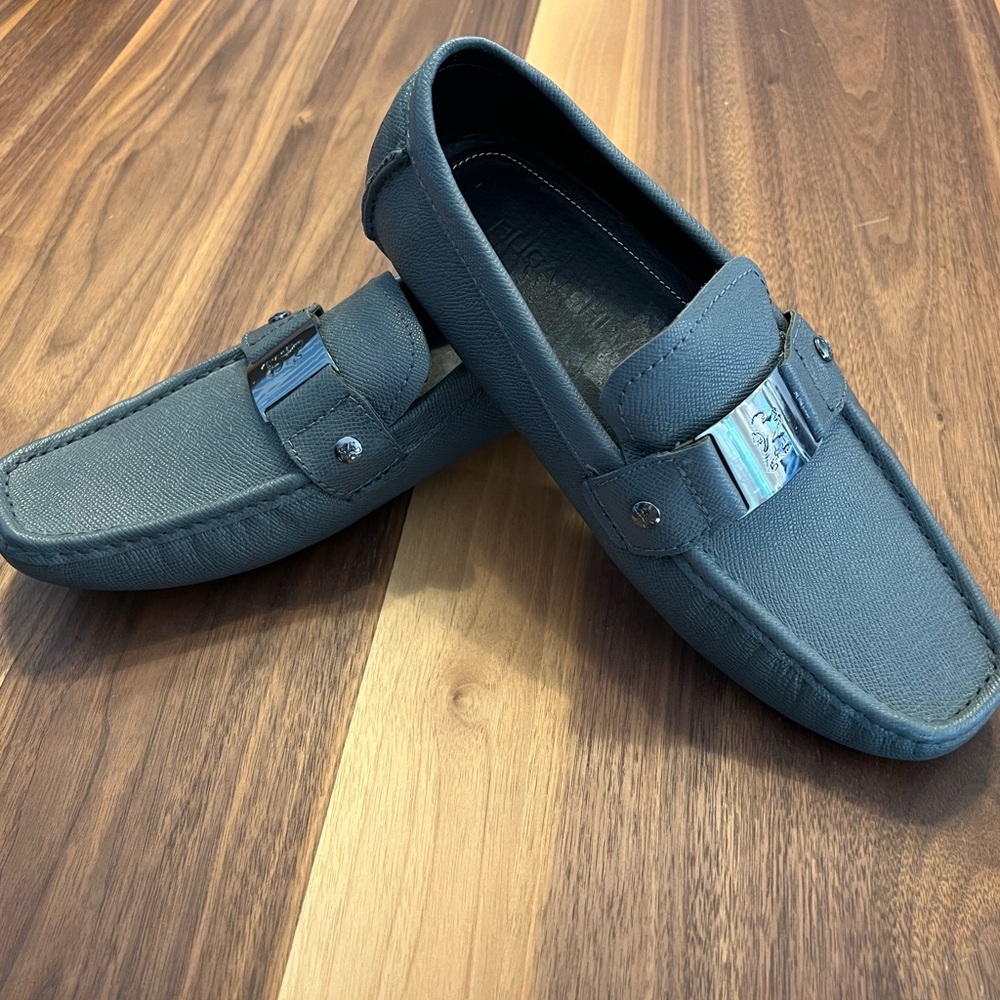 Bugatchi - Leather Driving Loafers - 9.5